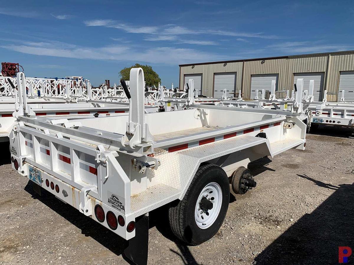 Used 2018 BROOKS BROTHERS TRAILERS  21’ T/A PINTLE HITCH POLE TRAILER