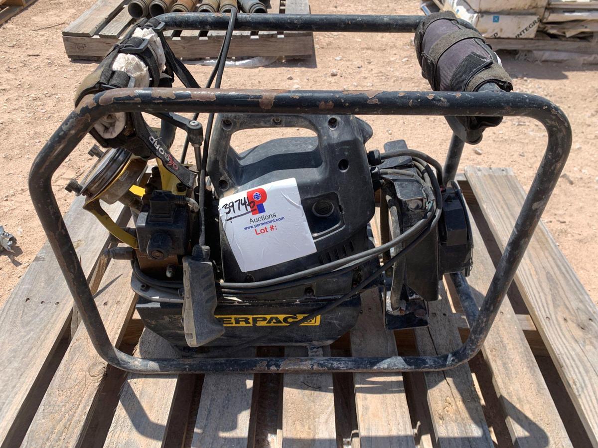 Used (2x$) Enerpac 15,000 psi Hydraulic Power Units