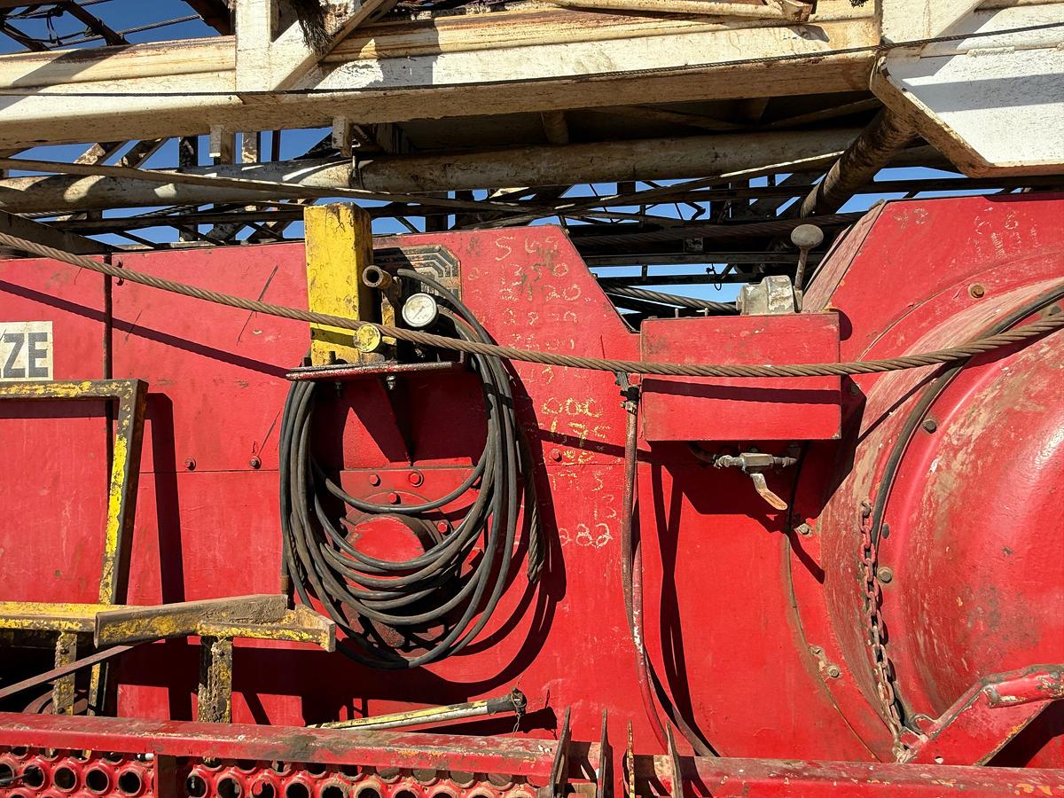 Used 1982 COOPER LTO-550 DD (97’-200K) 5-AXLE WORKING WELL SERVICE RIG PACKAGE LOTS TO INCLUDE 97 - 97F