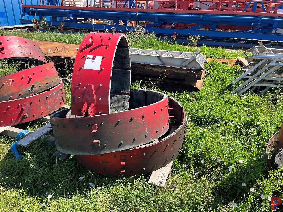 Used (10) 42”X12” BRAKE BANDS F/ WELL SERVICE RIG DRAWWORKS