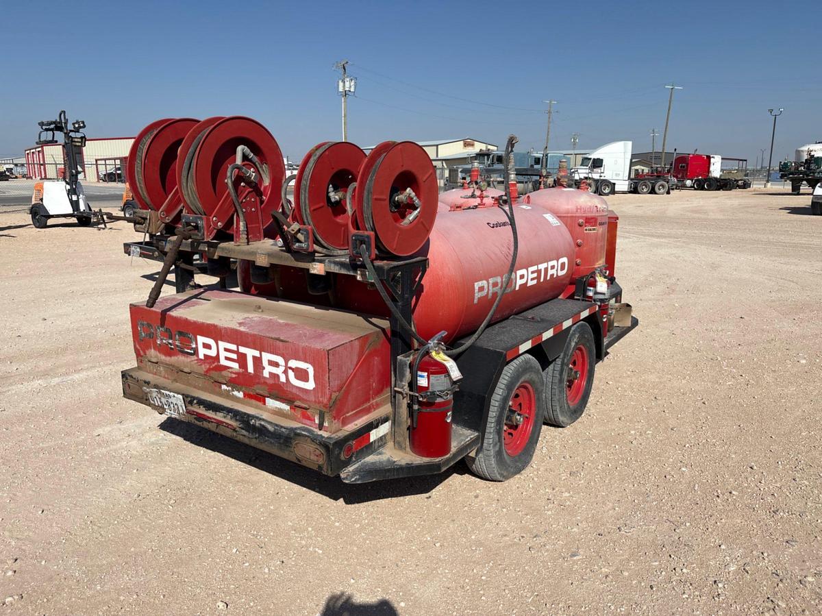 Used 2017 SAGE OIL VAC 14’ X 5’ T/A BUMPER PULL LUBE TRAILER