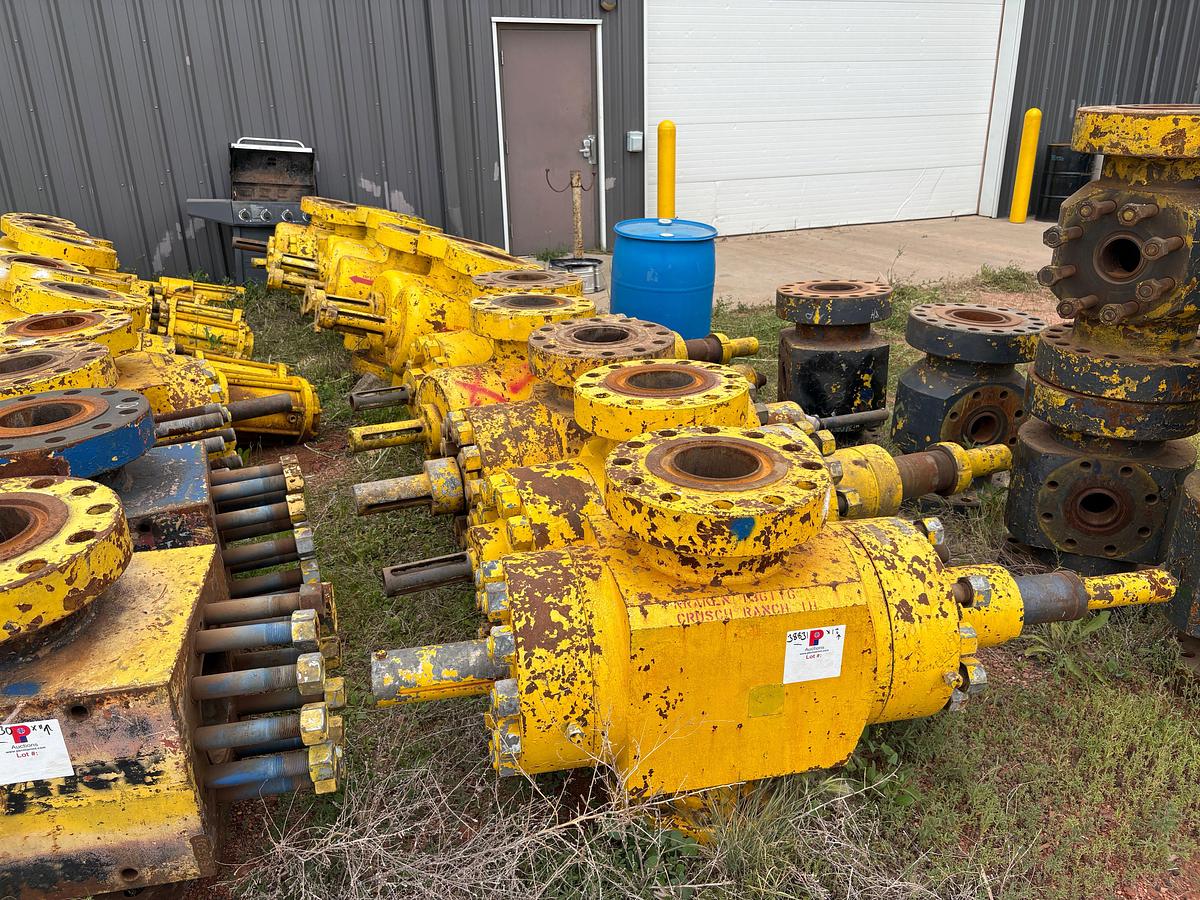 Used (12x$) 7-1/16” 10k frac valves