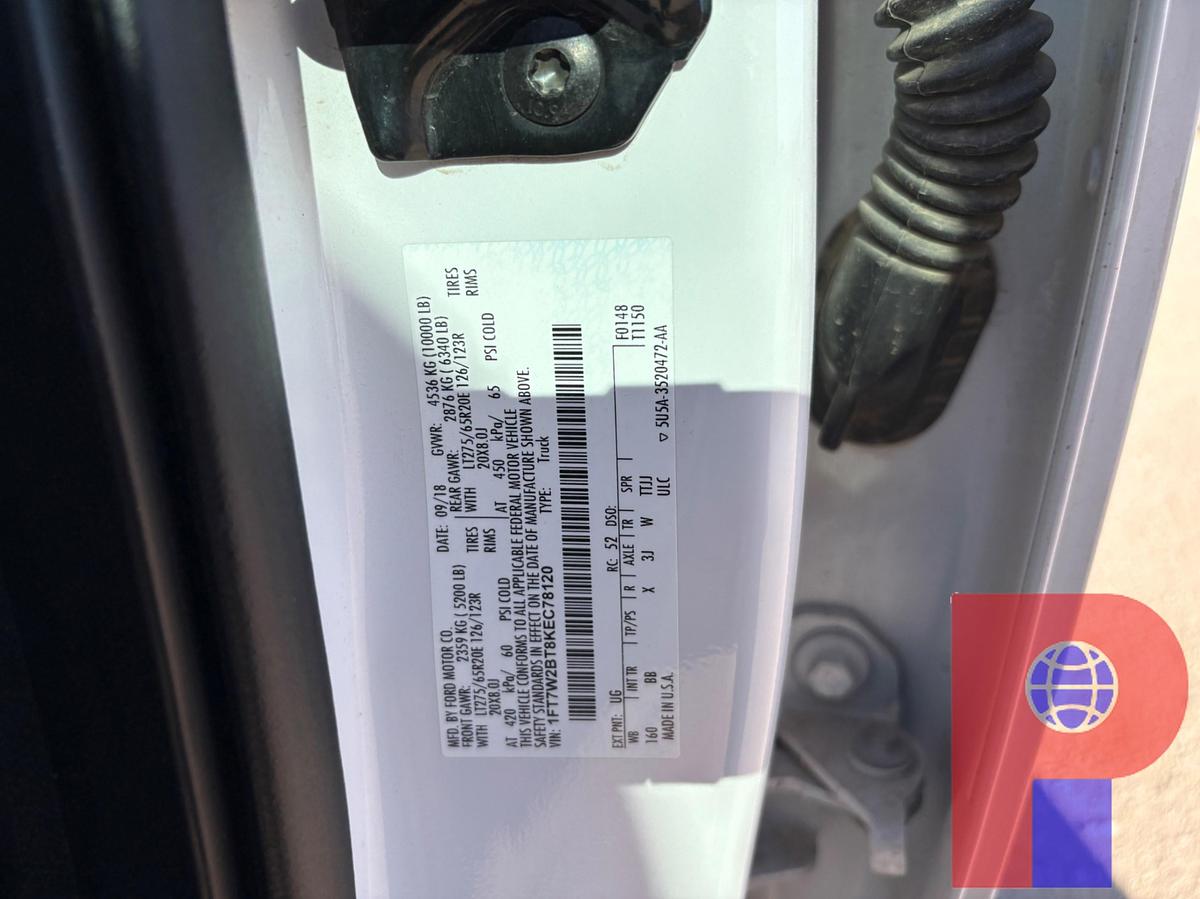 Used 2019 FORD F-250 SUPER DUTY CREW CAB PICKUP TRUCK, 4X4