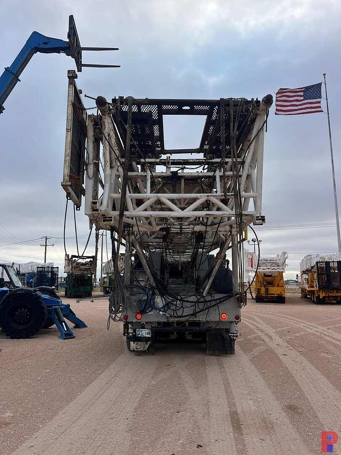 Used FRANKS 1287/160 DD 108’-269K 5-AXLE WELL SERVICE WORKOVER RIG