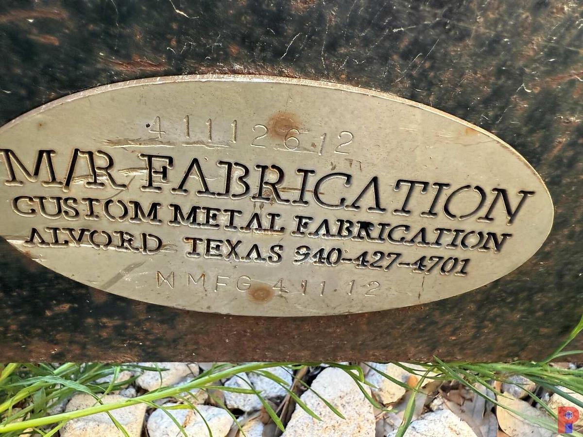 Used 12’ T/A STEEL FLATBED BUMPER PULL TRAILER