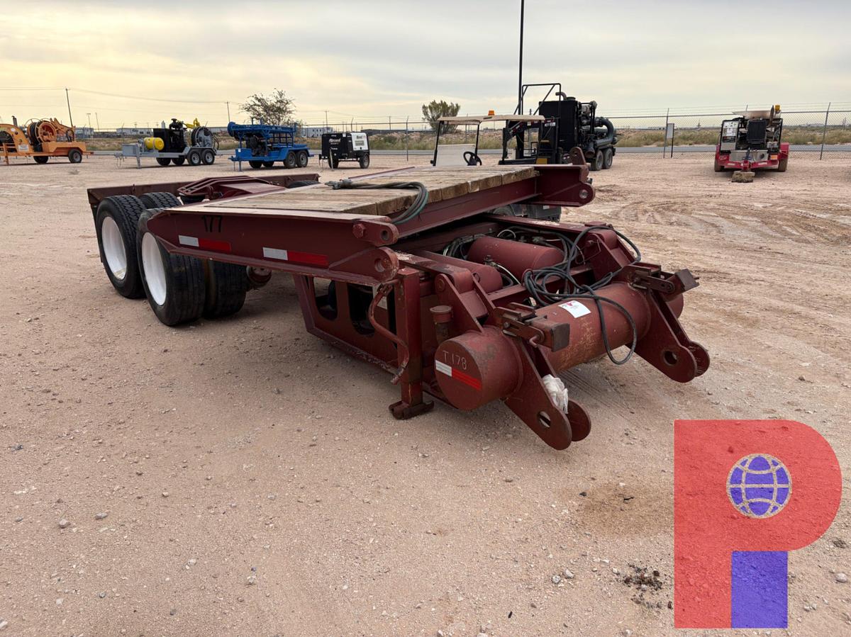 Used 2006 SCONA LDD-CRC 18’ T/A TRAILER STINGER & SCISSORNECK NOSE