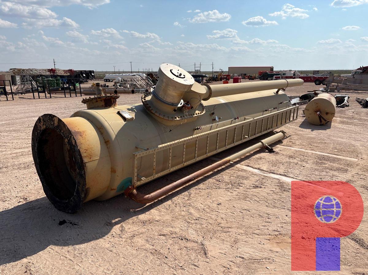 Used ENERTECH IND. 20’ X 4’ 75PSI VERTICAL HEATER TREATED