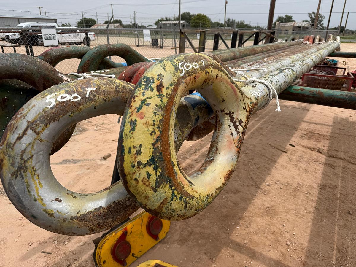 Used LOT W/ (1 SET) 3-1/2”OD X 265”L 500-TON CASING ELEVATOR LINKS