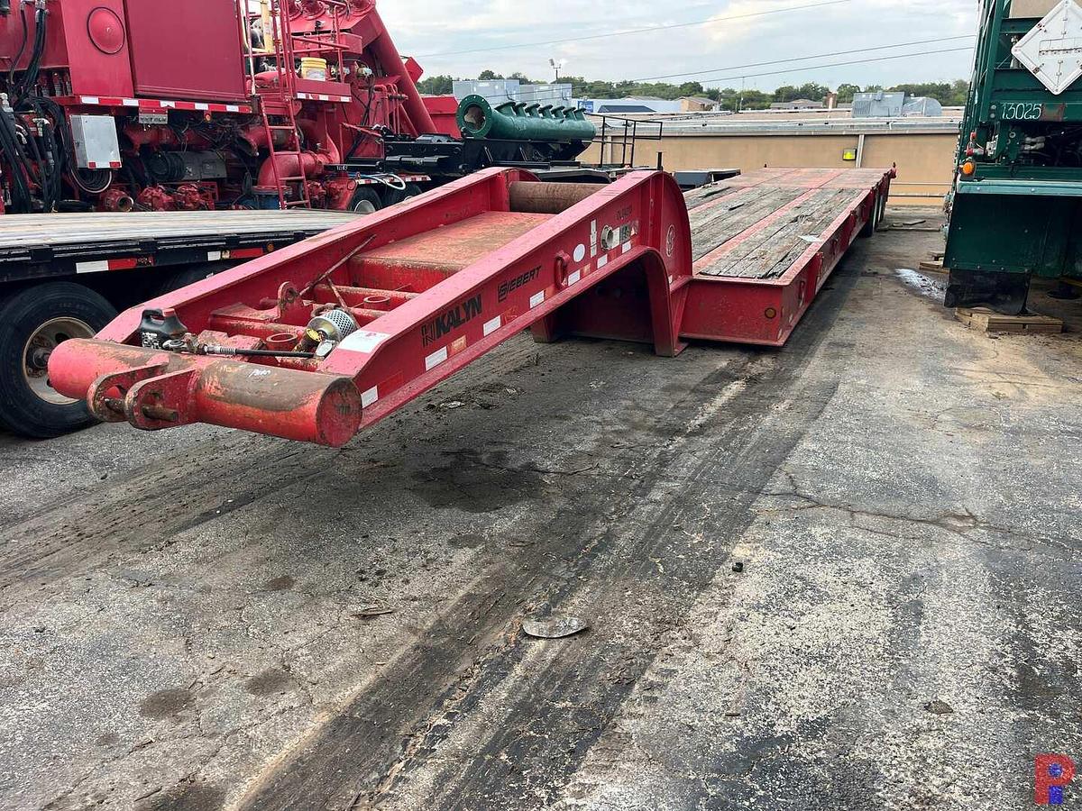 Used 2007 KALYN SIEBERT 4-AXLE 60 TON NARROW NECK LOWBOY