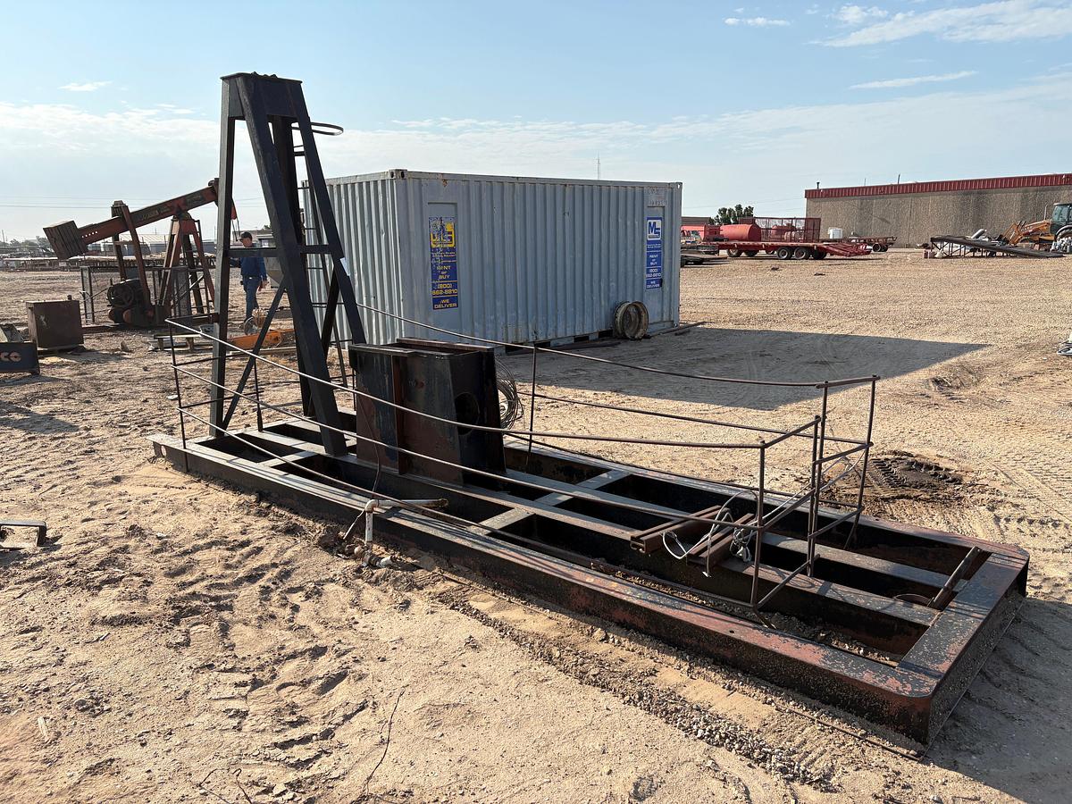 Used National F-80D pumping unit & pupco D5705 pumping unit gear box
