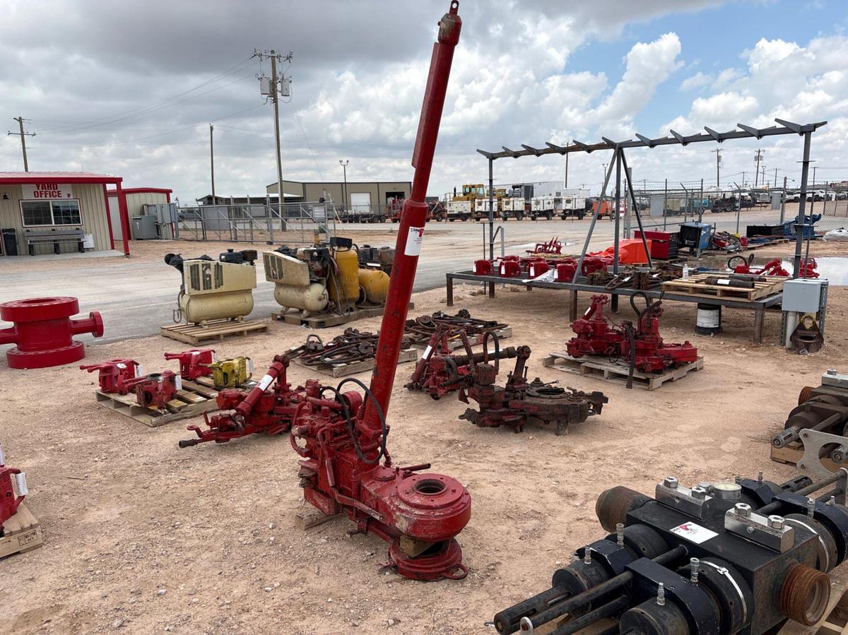 Used Foster Model 74 hydraulic tubing tong