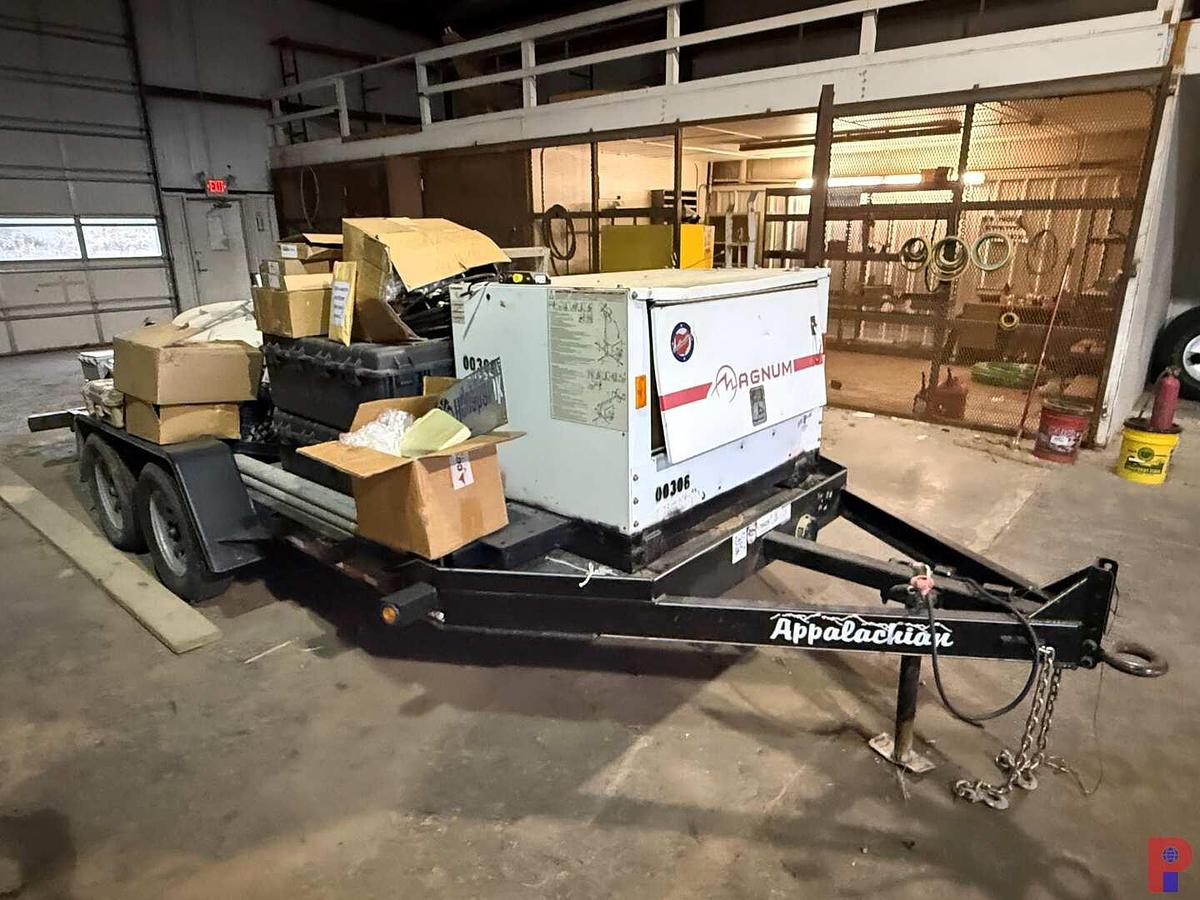 Used SCADA LINK REMOTE TERMINAL UNIT PKG. W/ 6 KW GENERATOR ON 14’ T/A BUMPER TRAILER