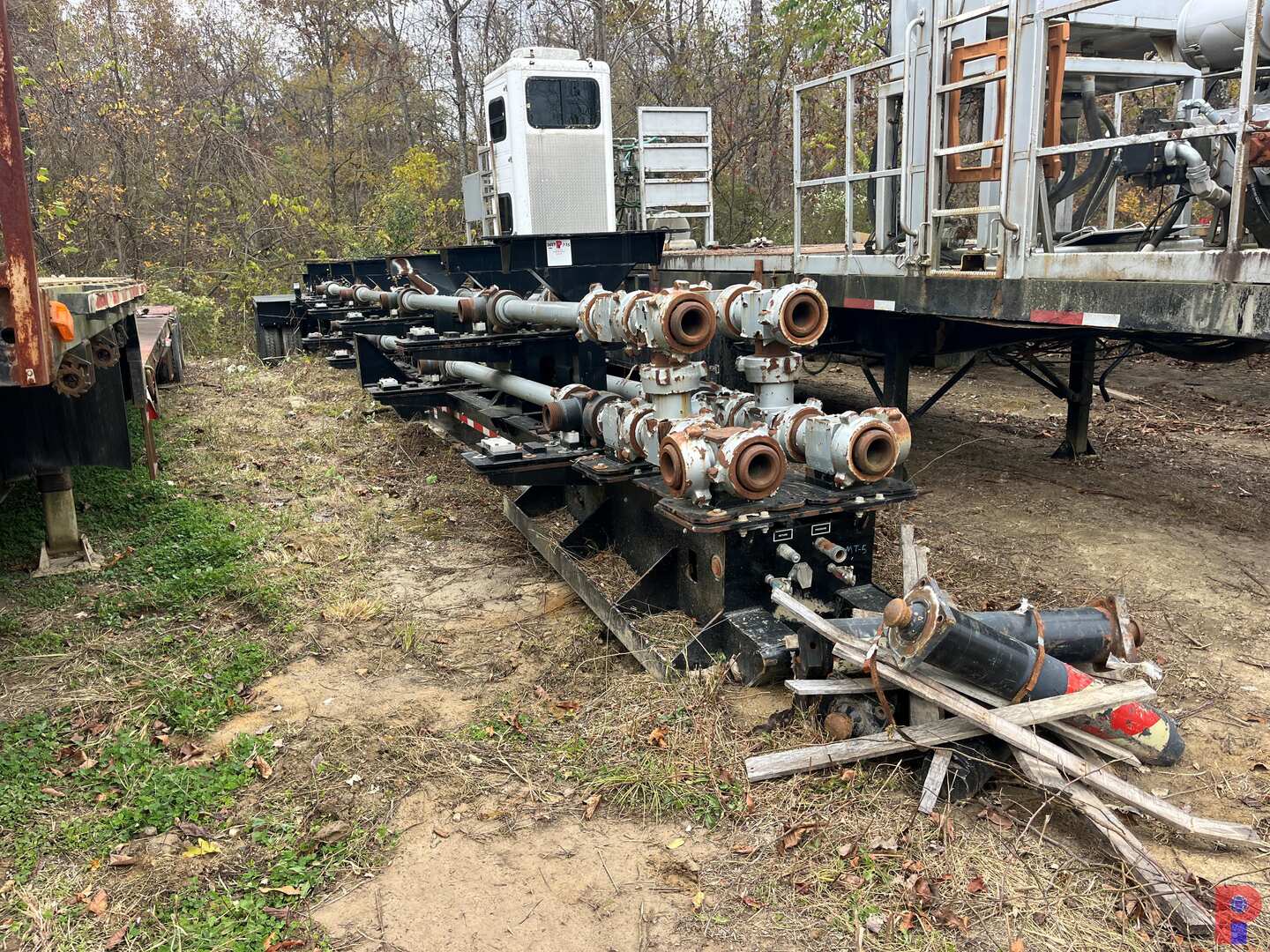 Used 2013 KIMBLE TSI FRAC MANIFOLD / MISSLE TRAILER