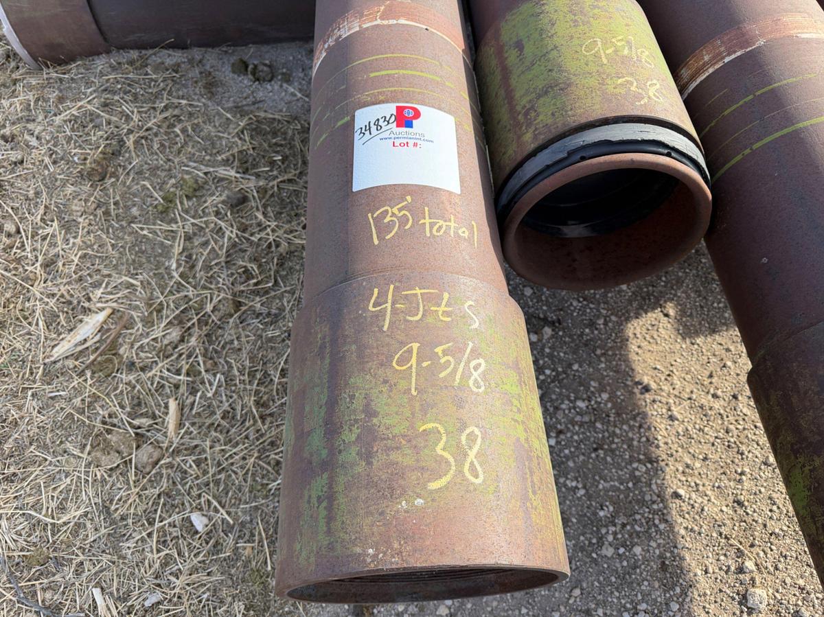 Used (135x$) 135’ of 9-5/8” casing