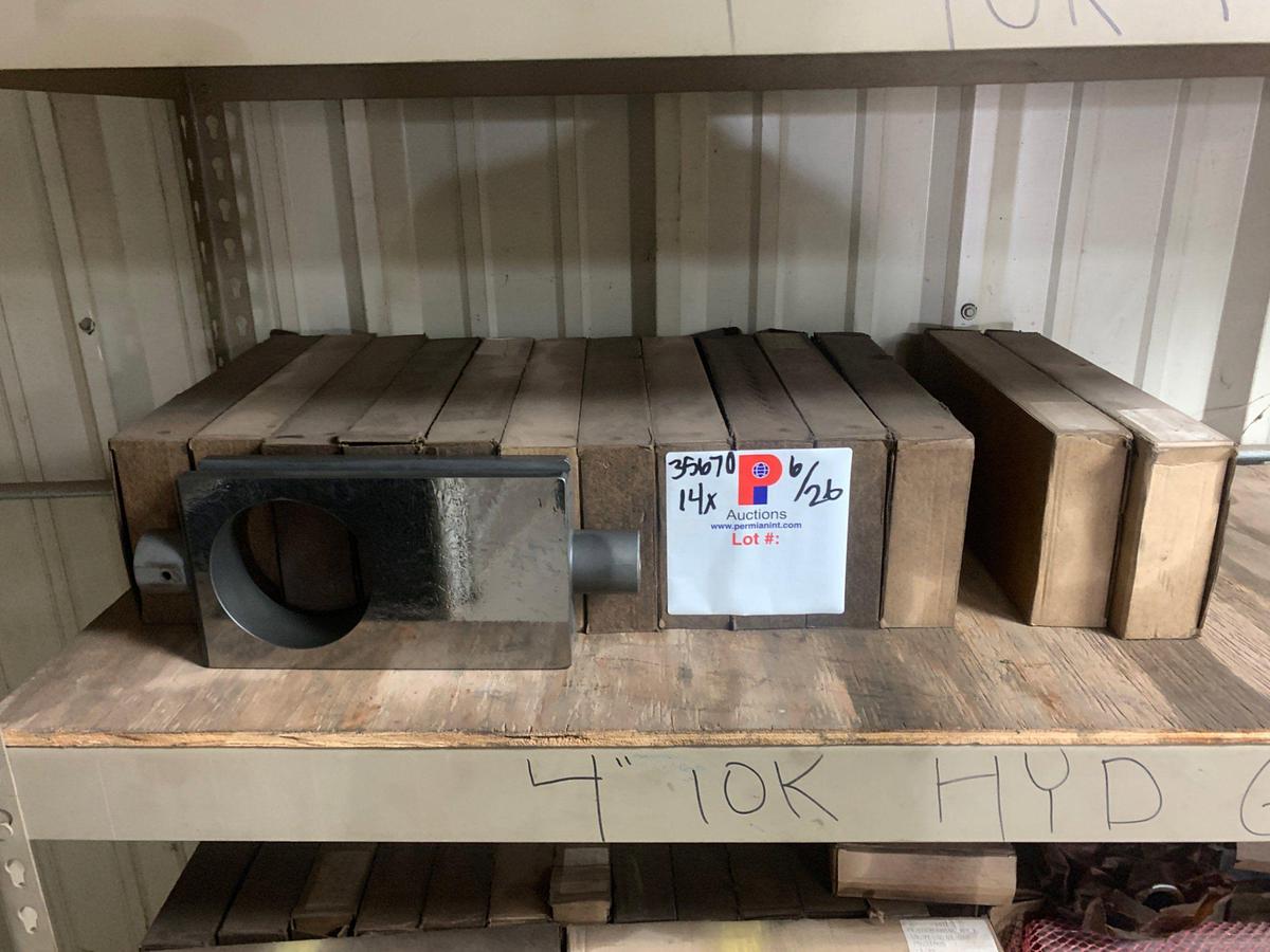 Used (14) 4” 10k Valve Gates