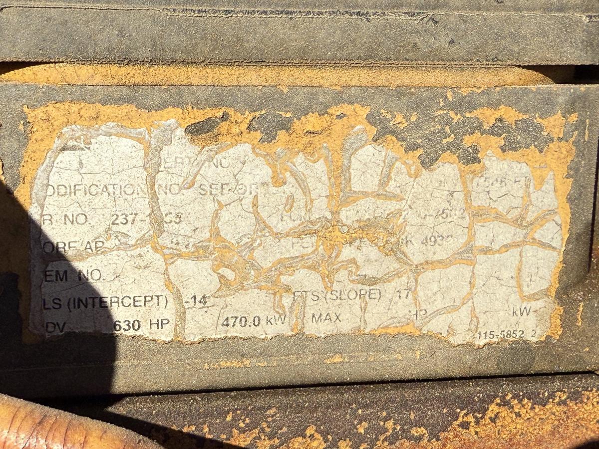 Used 2006 AIR FOAM UNIT P/B (3) CATERPILLAR ENGINES MTD ON PRECISION PUMP & COMPRESSOR T/A DROP DECK TRAILER