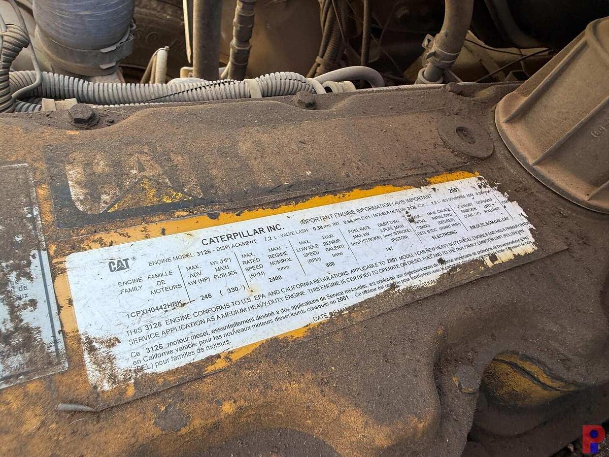 Used 2002 STERLING M8500 ACTERRA 87’ AERIAL PLATFORM SIGN CRANE TRUCK