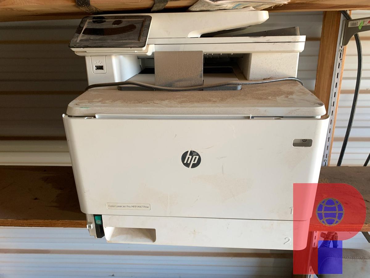 Used (8)FILING CABINETS (2)PRINTERS (1) BACK SEAT