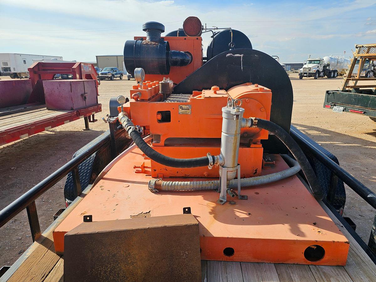 Used NLB CORP. 10,000PSI HYDROSTATIC TEST TRAILER