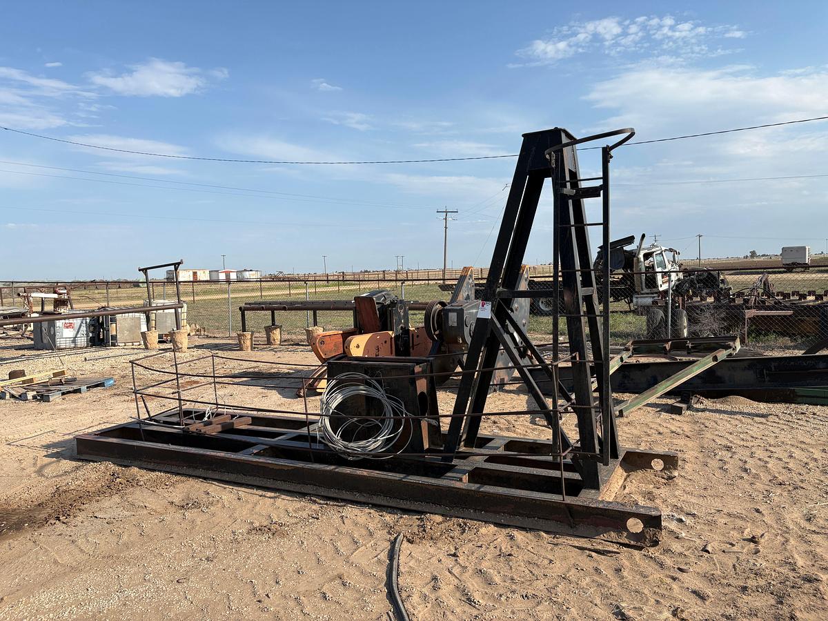 Used National F-80D pumping unit & pupco D5705 pumping unit gear box