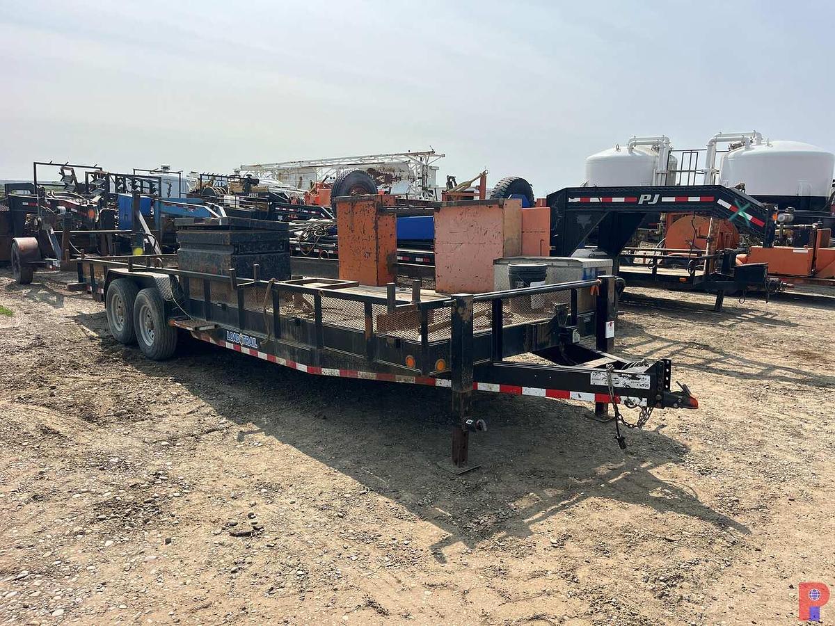 Used 2015 LOAD TRAIL 24’ T/A BUMPER PULL TOOL TRAILER