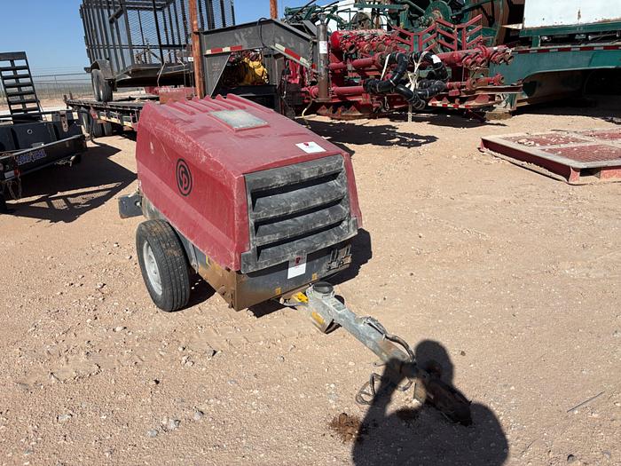 Used ATLAS COPCO 1616 7745 80 AIR COMPRESSOR MTD ON S/A BUMPER PULL TRAILER