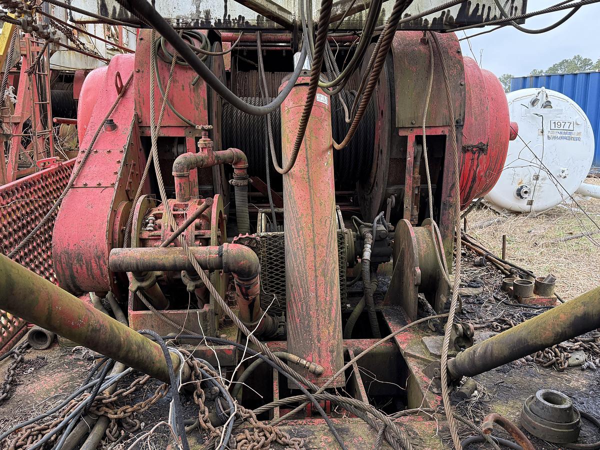 Used 1979 COOPER LTO 350 DD 97’-200K LBS 5-AXLE WELL SERVICE WORKOVER RIG