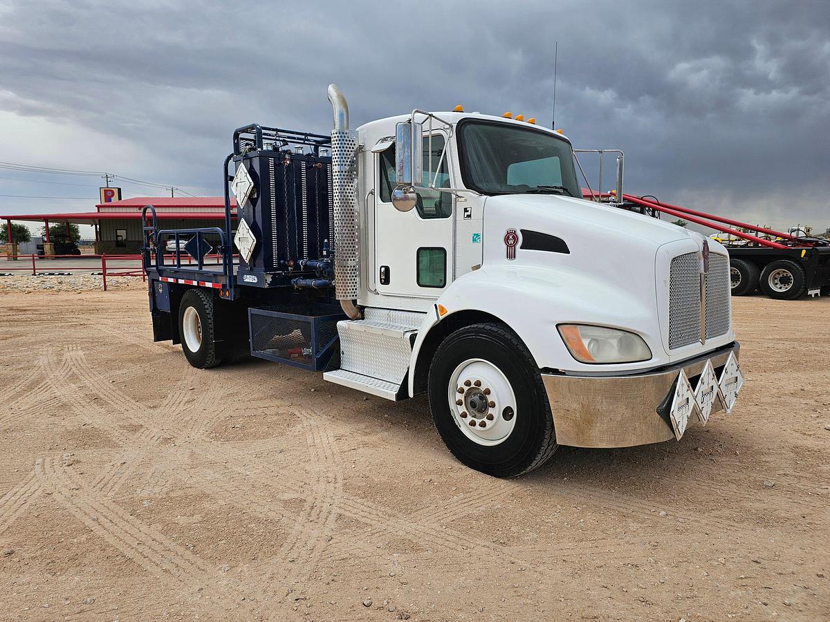 Used 2013 KENWORTH T370 S/A DAYCAB CHEMICAL TREATER TRUCK