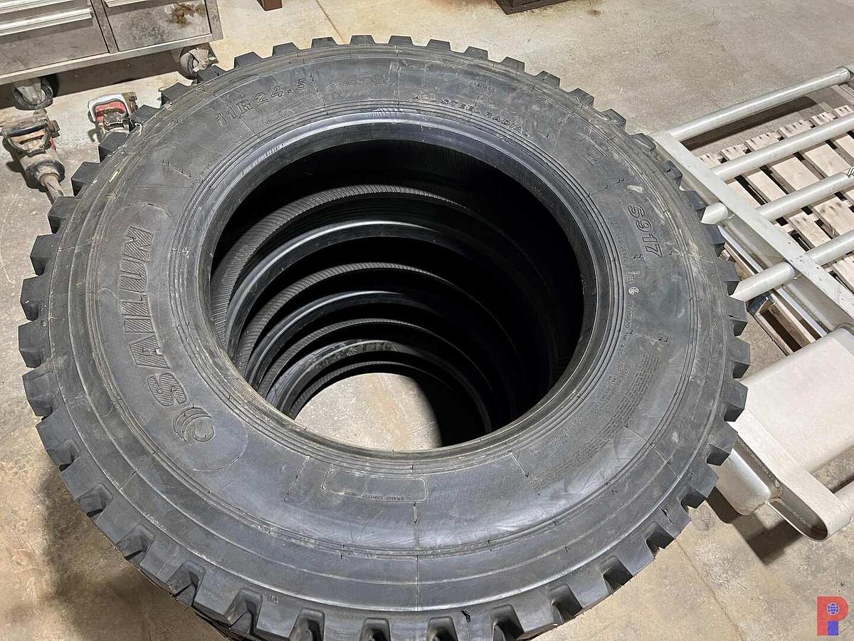 Used FOUR UNUSED SAILUM 11R24.5 TIRES