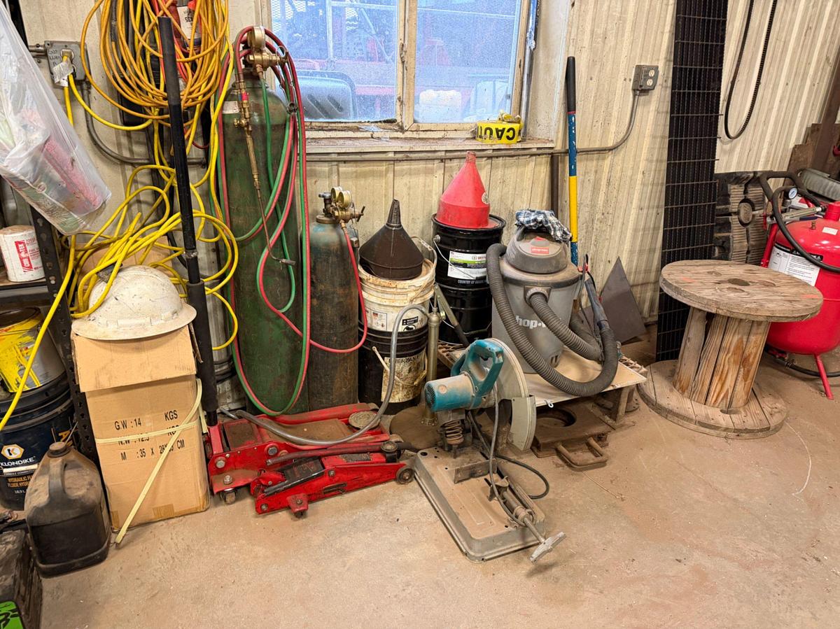 Used Contents of East Wall To Include: