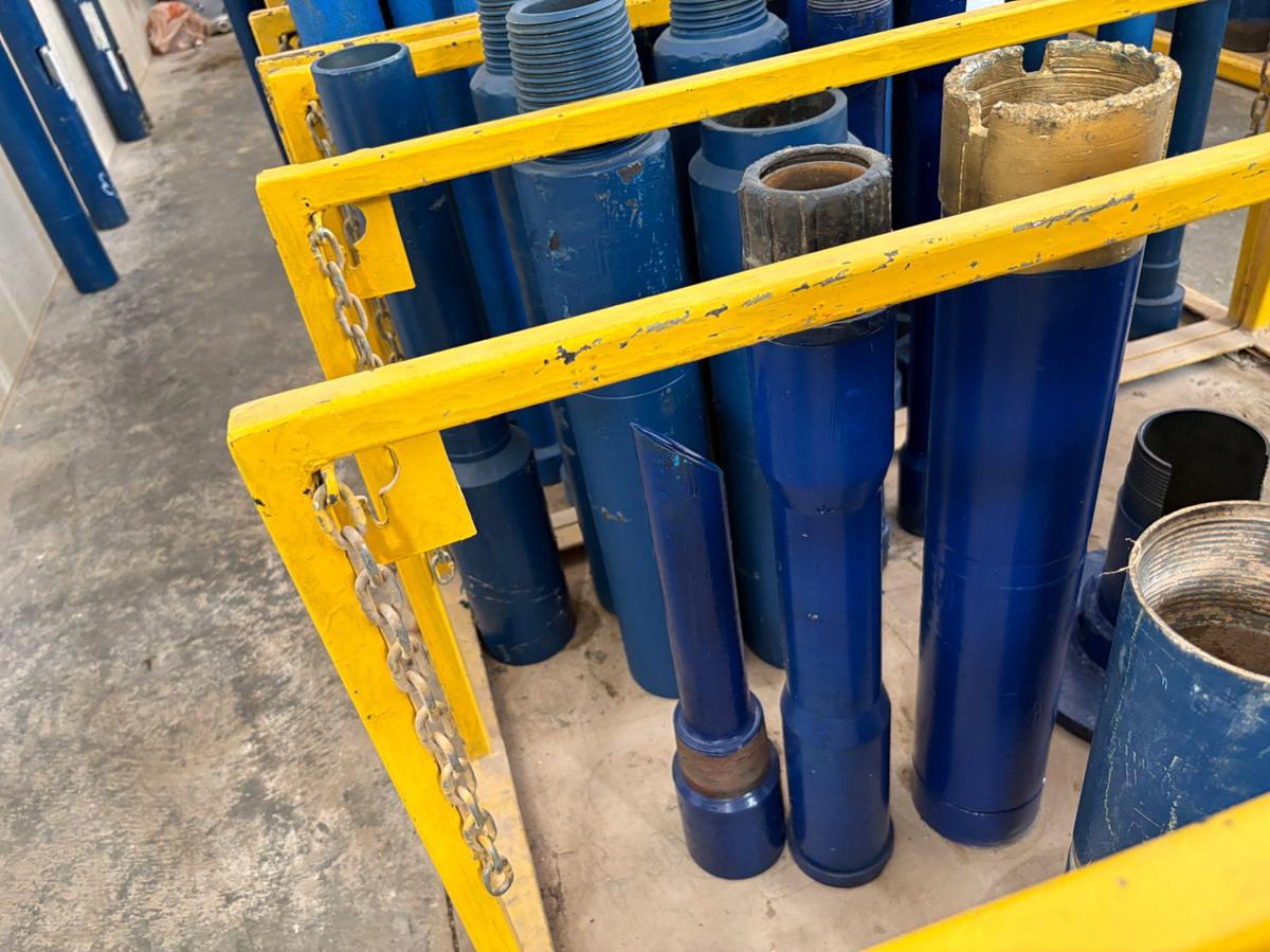 Used 4-1/2” wp shoe, (2) extensions, (1) 2-7/8 tubing pup jt
