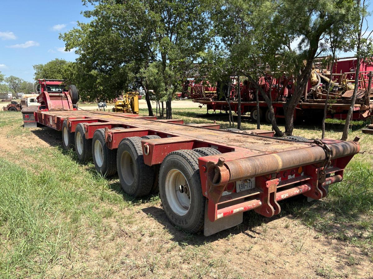 Used 2009 KALYN SIEBERT 58’ X 102” 70 TON 5-AXLE LOWBOY TRAILER