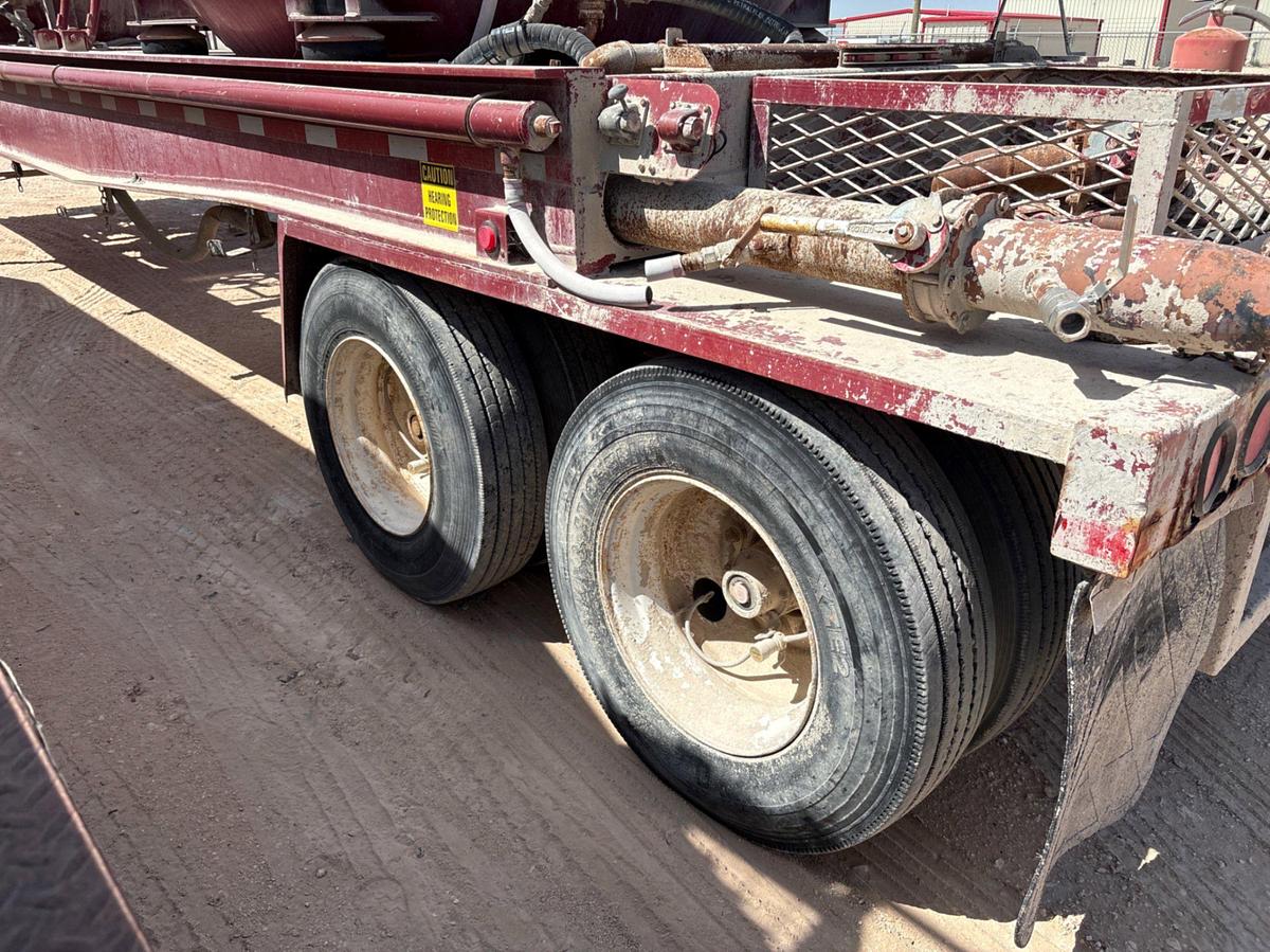 Used Dual pod t/a dry bulk tank trailer