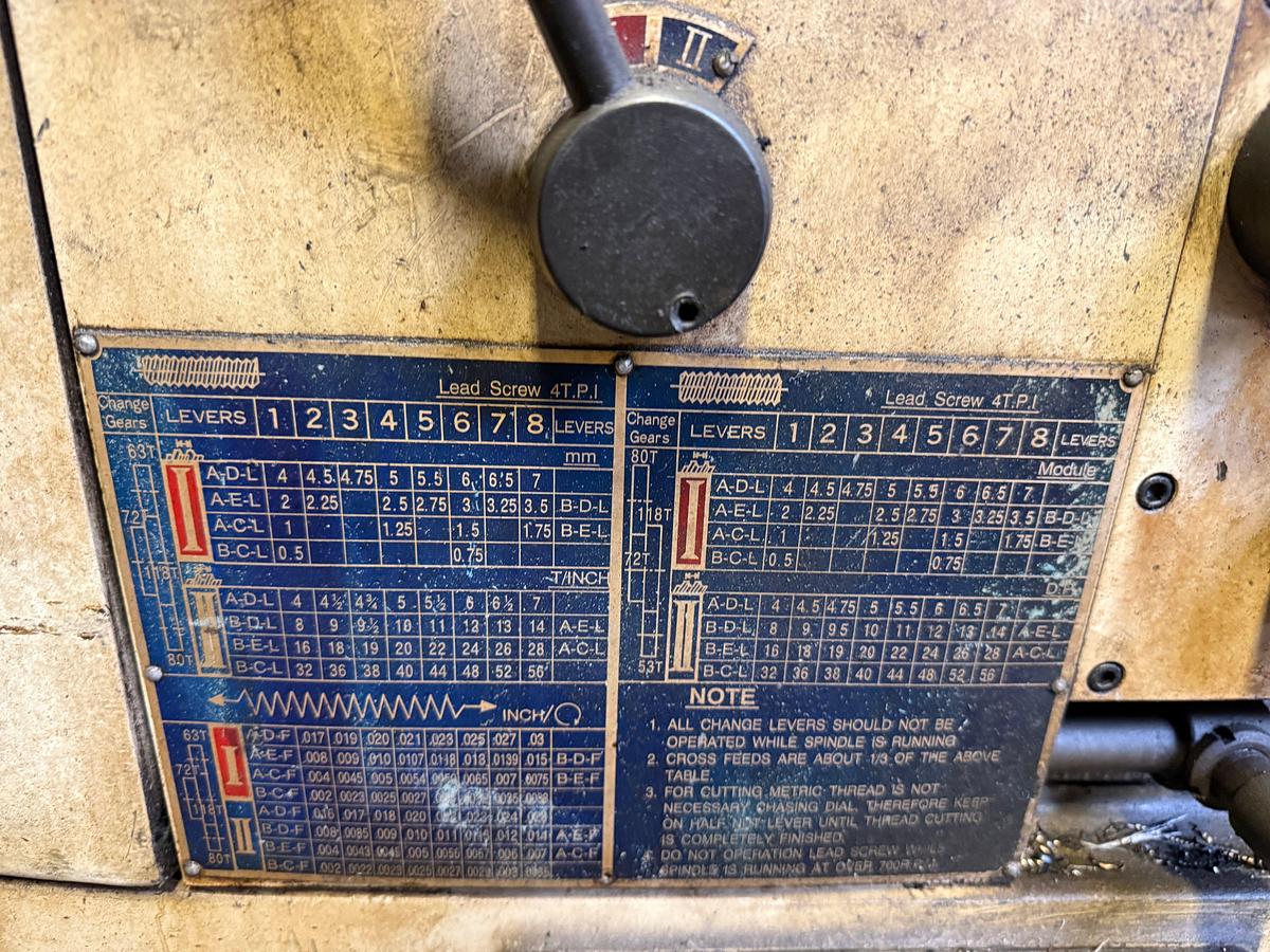 Used 1999 BIRMINGHAM NSL 16x40 HORIZONTAL LATHE