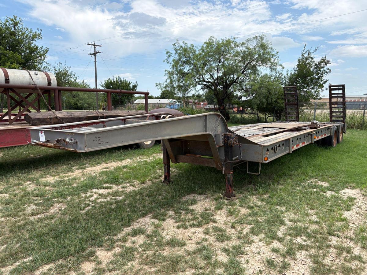 Used 1999 FONTAINE 40’ X 102” T/A LOWBOY EQUIPMENT TRAILER