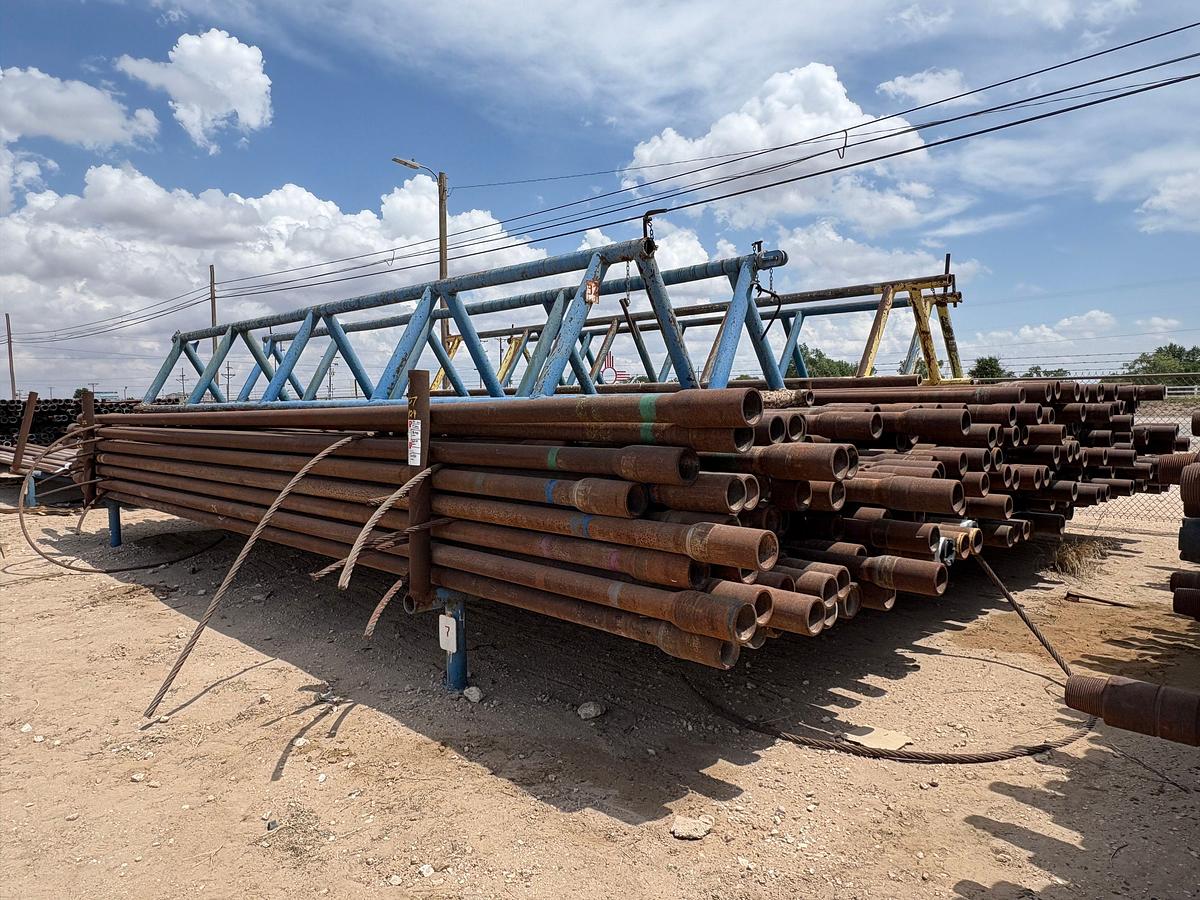Used (60 JTS) of 4-1/2” S-135 drill pipe w/ 4” IF connections