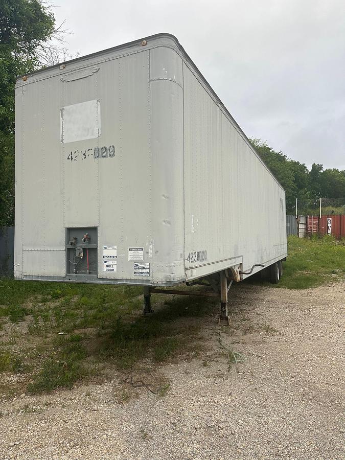 Used 1985 TRAILMOBILE 45' DROP DECK STORAGE TRAILER