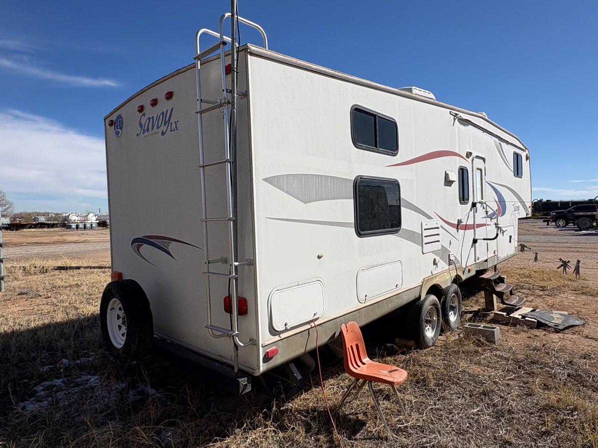 Used 2008 HOLIDAY RAMBLER SAVOY LX 32’ T/A 5TH WHEEL CAMPER TRAILER