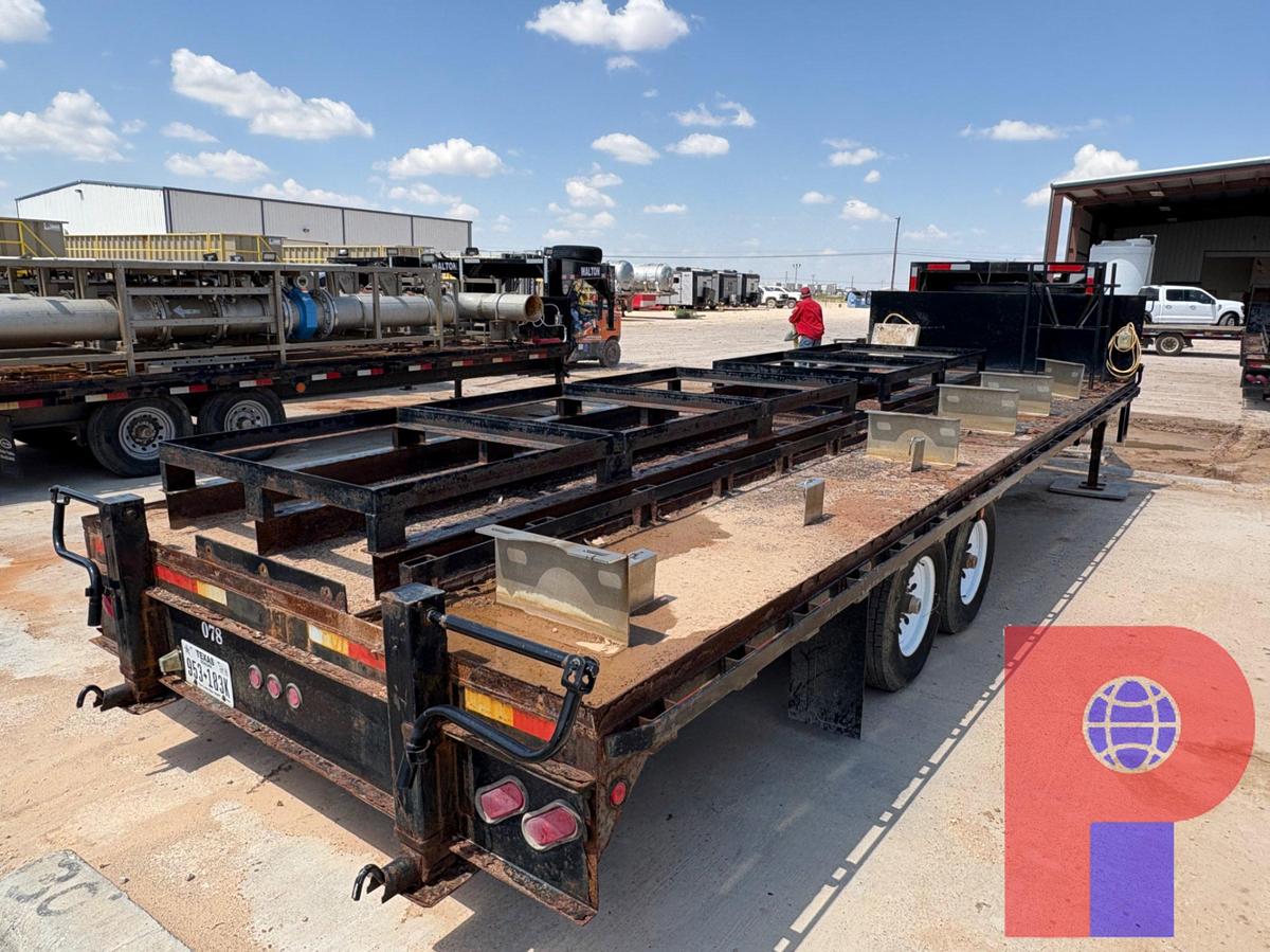 Used 2020 BIG BUBBA'S TRAILERS 24’ X 8’ T/A GOOSENECK TRAILER