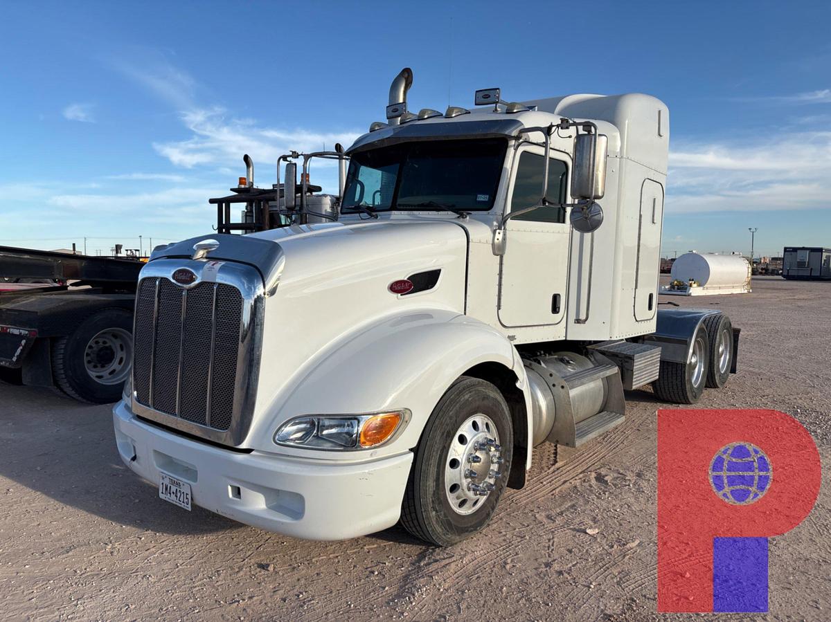 Used 2009 PETERBILT 386 T/A SLEEPER HAUL TRUCK