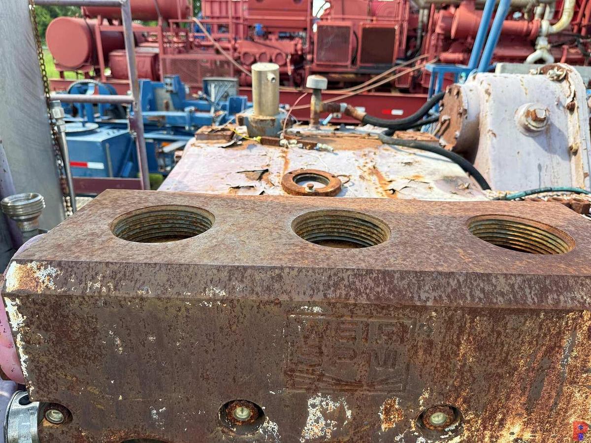 Used 2007 HYDRA RIG 15K TRIPLEX 665 HP NITROGEN COMBO PUMP TRAILER