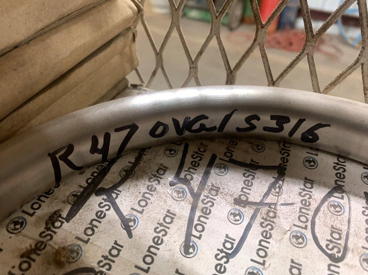 Used (57) R45, R46, R47 Oval Flange Gaskets