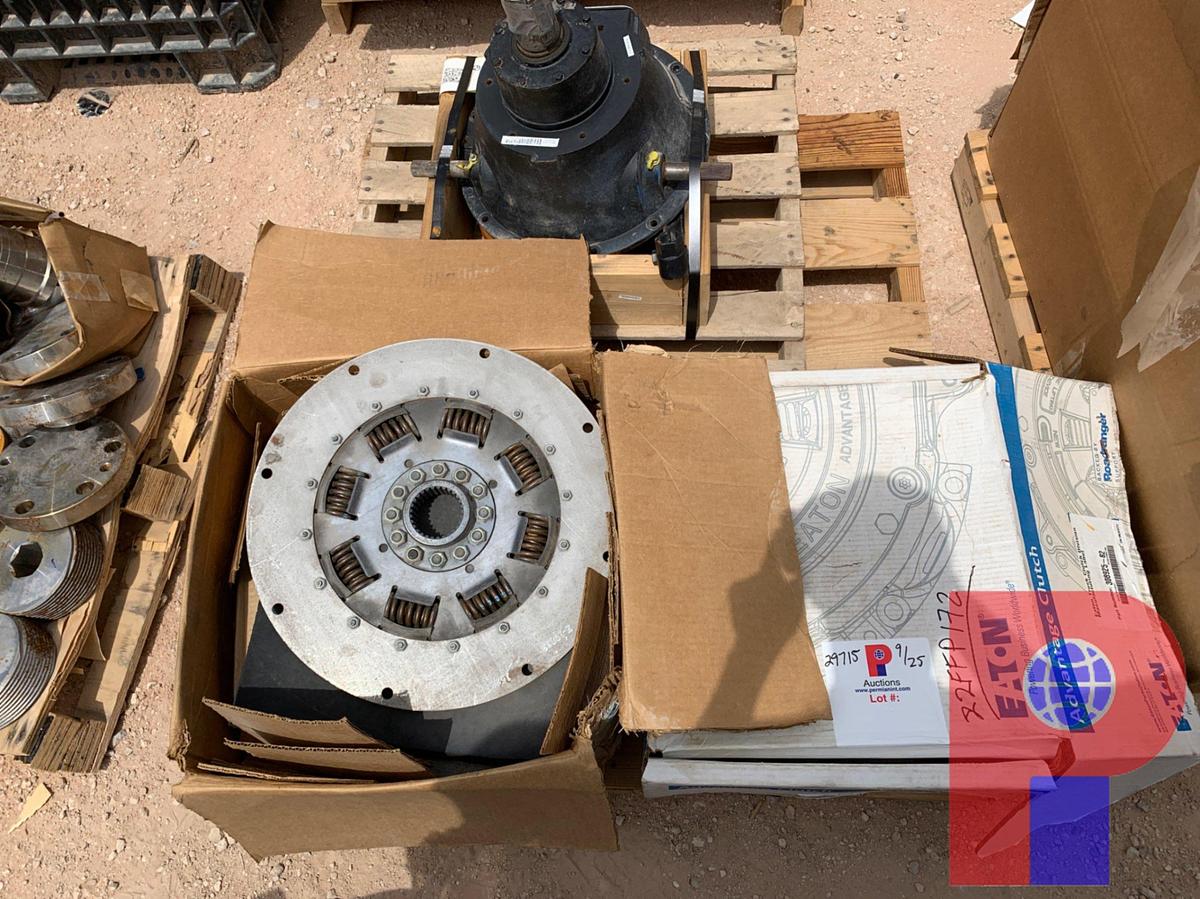 Used (3) EATON MANUAL ADJ 2 PLATE CLUTCH