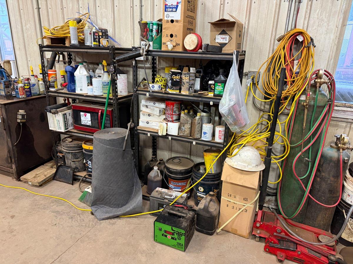 Used Contents of East Wall To Include: