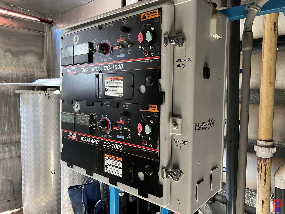 Used DUAL FRAC TANK WATER TREATMENT SYSTEM