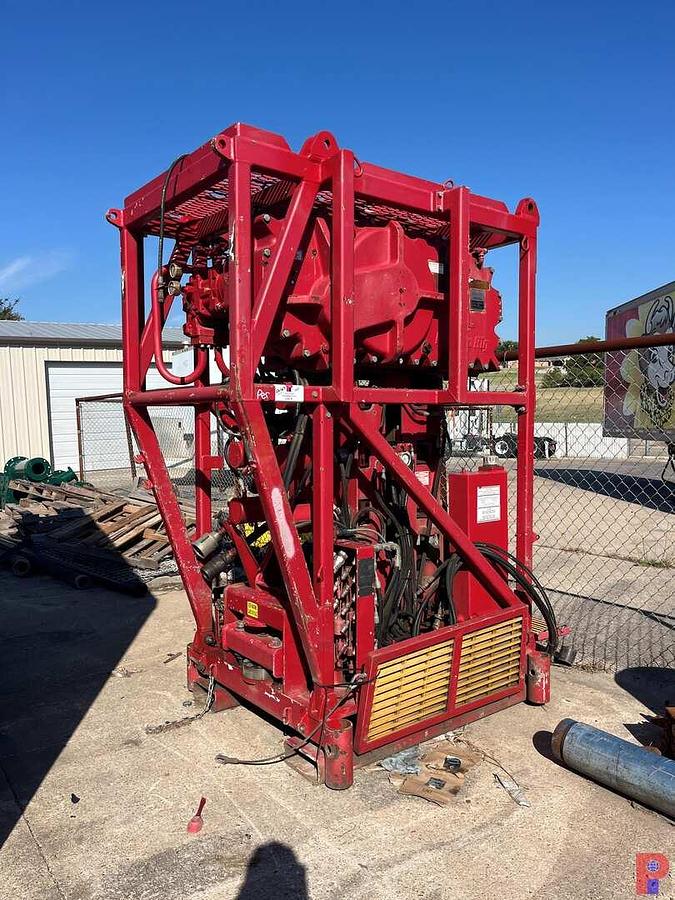 Used HYDRA RIG 580 INJECTOR HEAD ASSY. (REBUILT 2018)