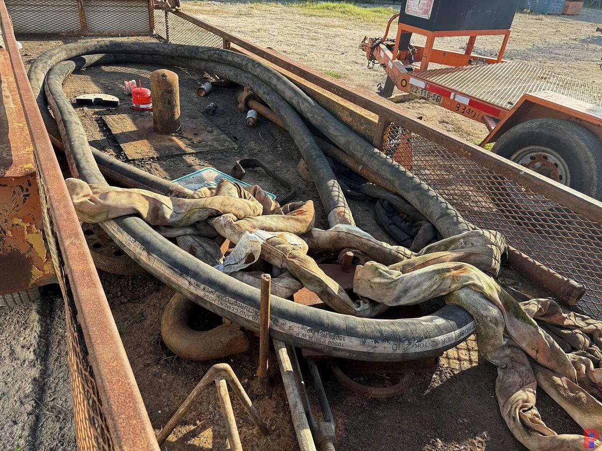 Used 18’ X 5’ T/A BUMPER PULL BOP / TOOL TRAILER