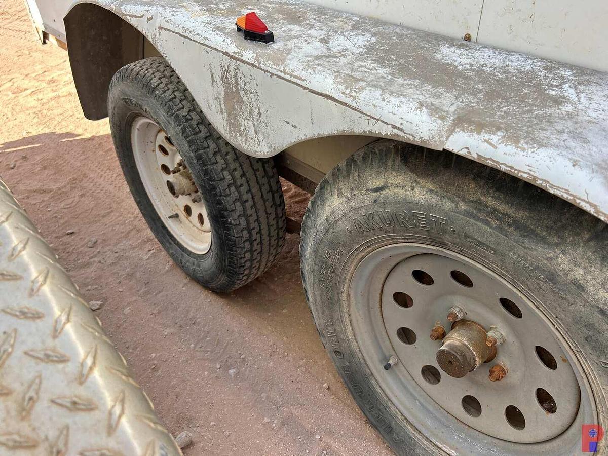 Used 2013 CARGO CRAFT ,INC. 12’ X 86” T/A BUMPER PULL CREW TRAILER