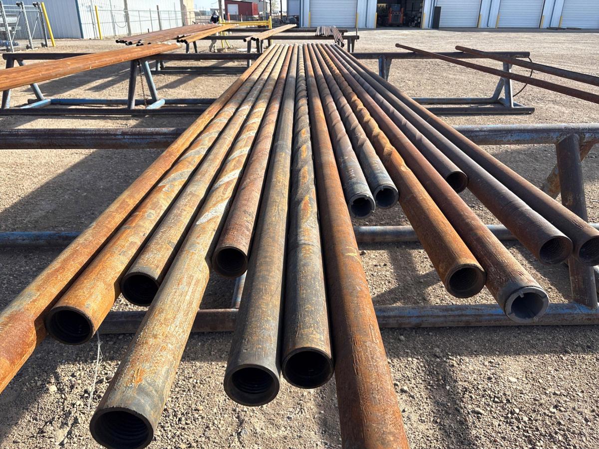 Used 3-3/8”OD X 1-1/2”ID X 29.16’L SPIRAL DRILL COLLAR W/ 2-3/8IF CONNECTIONS