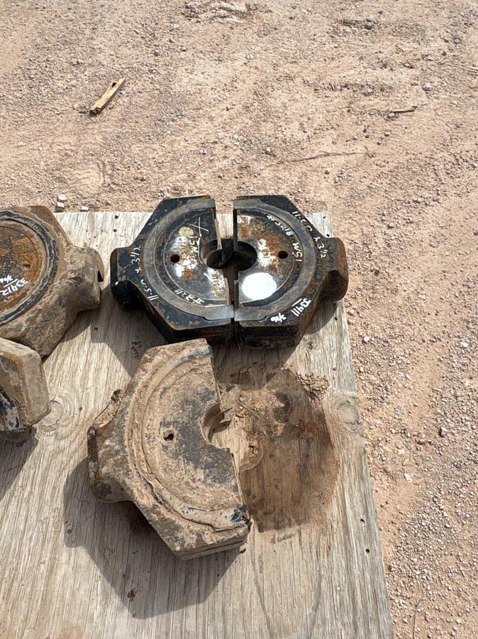 Used Set of (3) WSI 11-5M 3-1/12” bop pipe rams